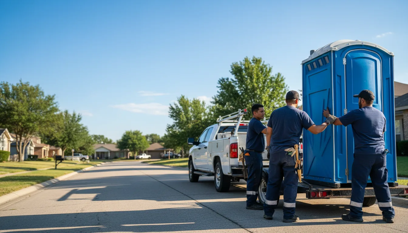 Portable Toilet Rental in Canadian, OK near me